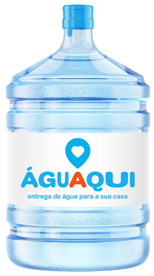 AguAqui Água Engarrafada 18,9L Ecológica Reutilizável