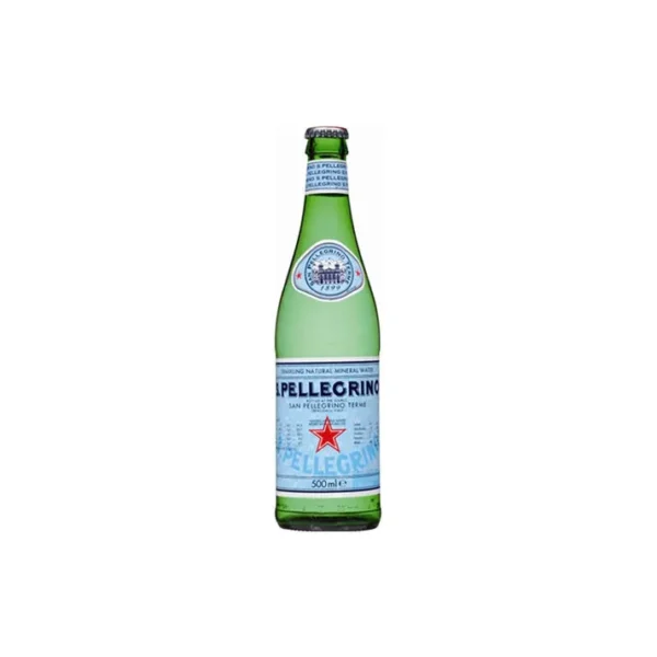 San Pellegrino Água com Gás em Garrafa de Vidro 24 x 500ml