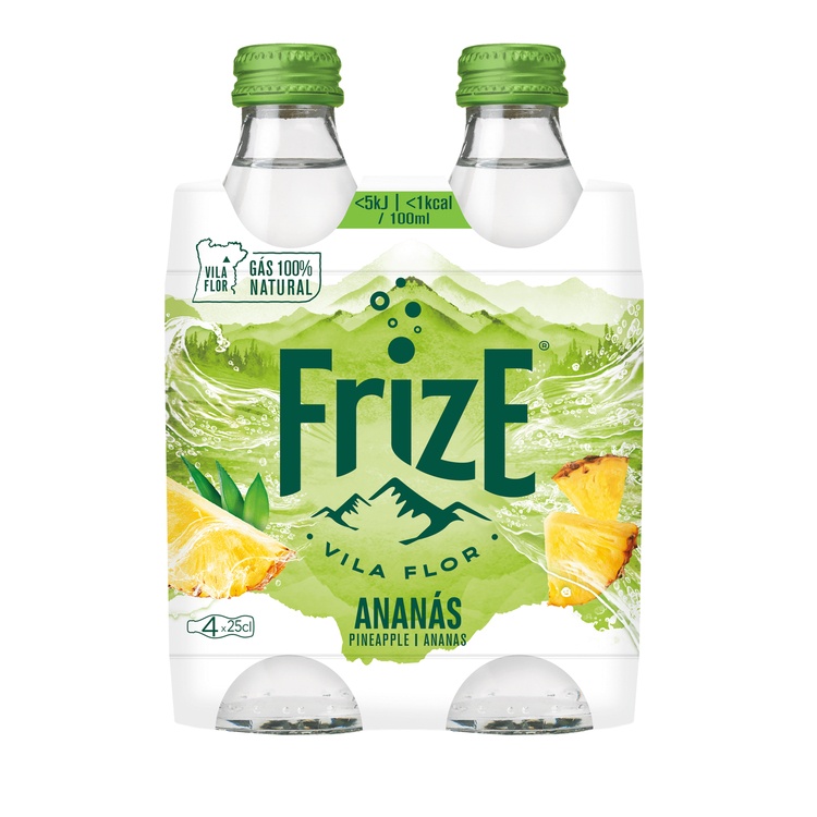 FRIZE Água com Gás Ananás 6x4x250