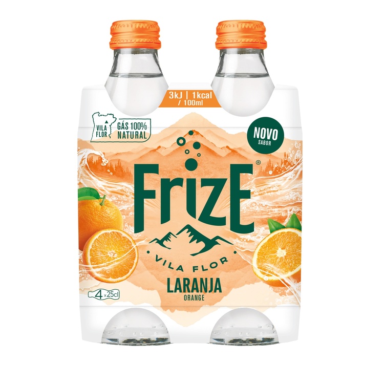 FRIZE Água com Gás Laranja 6x4x250
