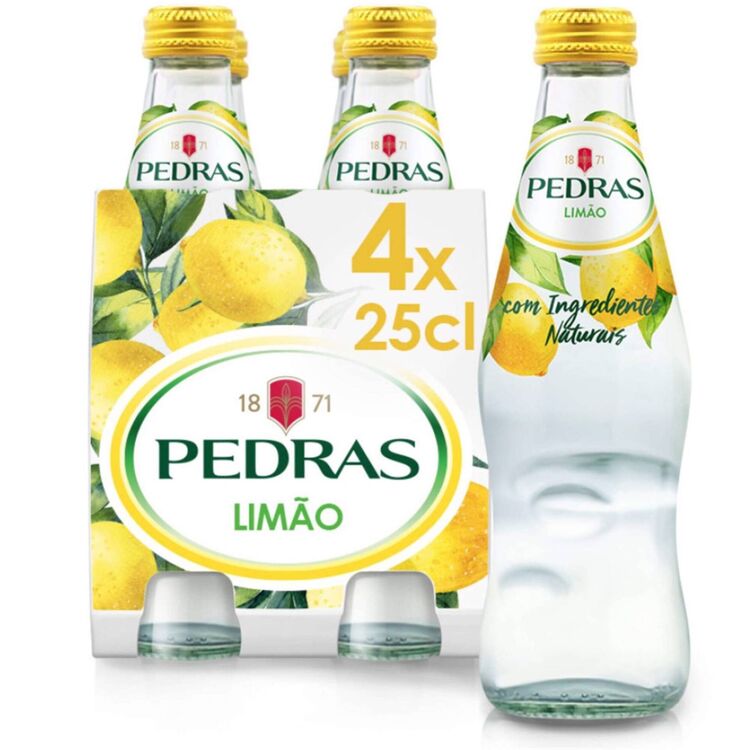 PEDRAS SALGADAS Água com Gás Limao 6x4x250