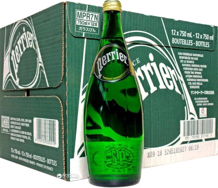 PERRIER Água com Gás 12x750