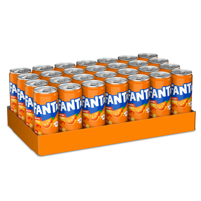 Fanta Laranja Lata 28x330 SLEEK