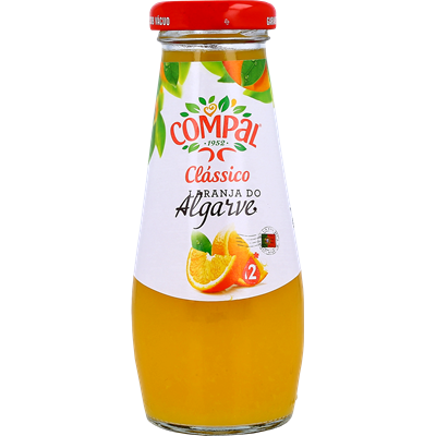 COMPAL Nectar Laranja Algarve Garrafa 15x200