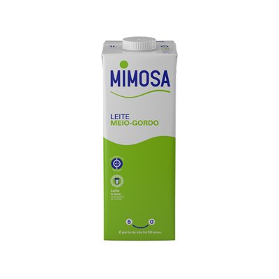 MIMOSA Leite UHT Meio Gordo 6x1 L