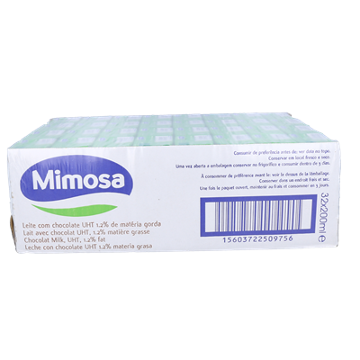 MIMOSA Leite Chocolate 8x4x200 ml