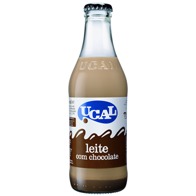 UCAL Leite Com Chocolate Garrafa 24x250 ml