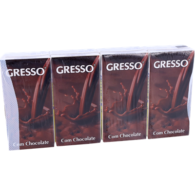 GRESSO Leite Chocolate 8x4x200 ml