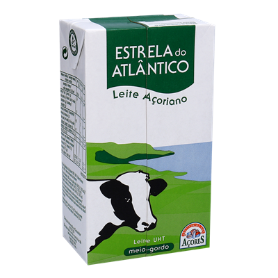 ESTRELA ATLÂNTICO Leite UHT Meio Gordo 6x1 L