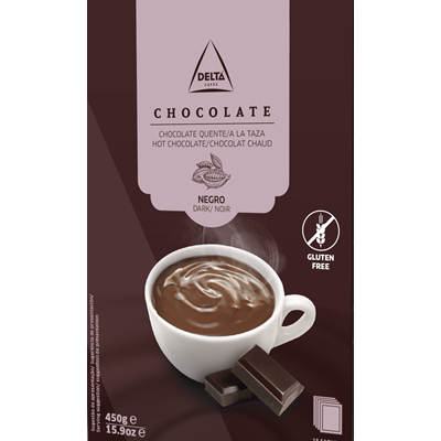 DELTA Chocolate Quente Negro 15x30g