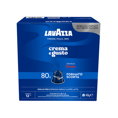 LAVAZZA Cápsulas Crema&Gusto Sistema Nespresso Lavazza 80 un