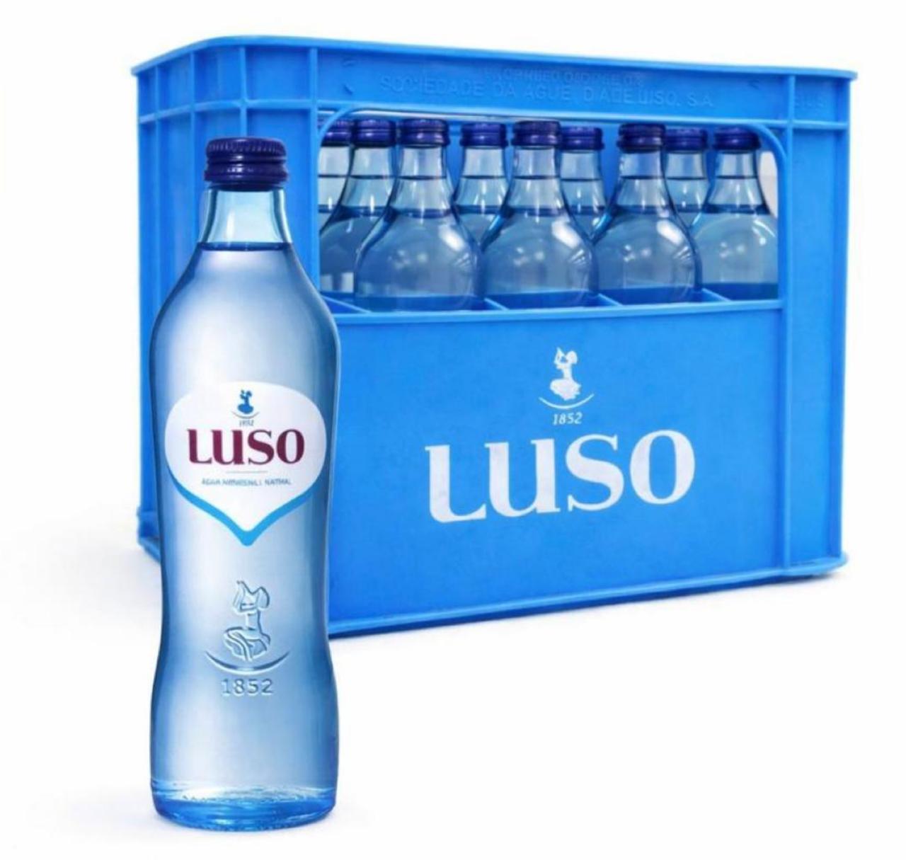 LUSO Água Natural sem Gás Vidro 20x500 ml