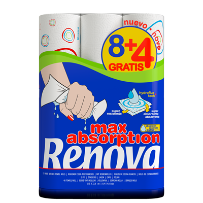 RENOVA Rolo De Cozinha 12 Rolos