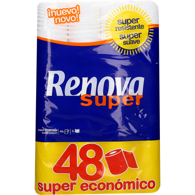 RENOVA Papel Higiénico 48 Rolos