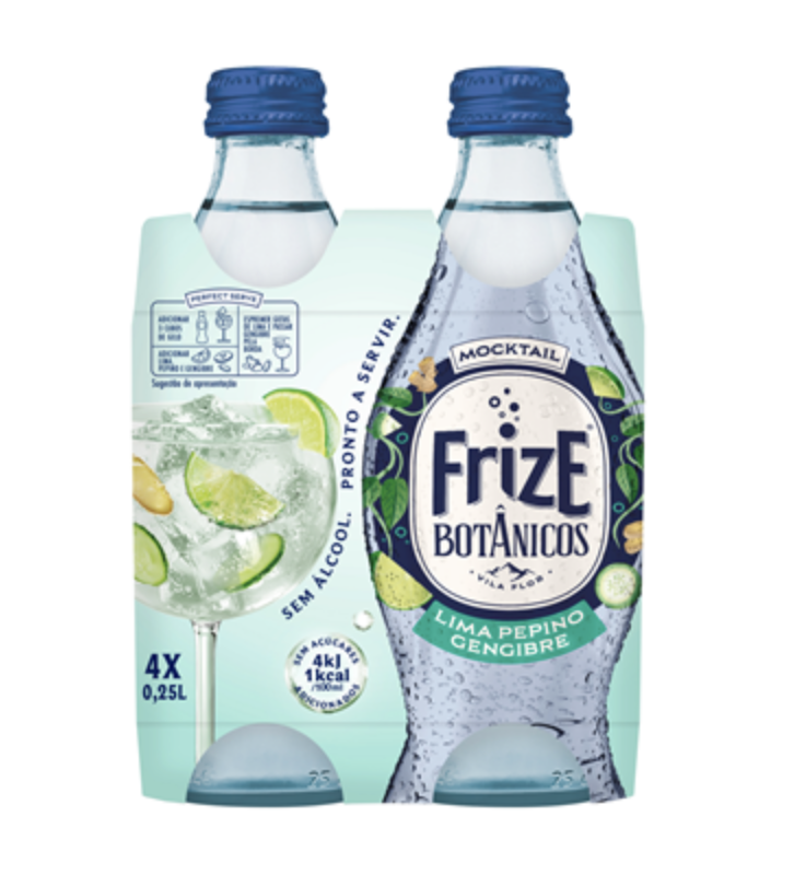 FRIZE Água Mineral Natural Lima Pepino Gengibre 6x4х250 ml